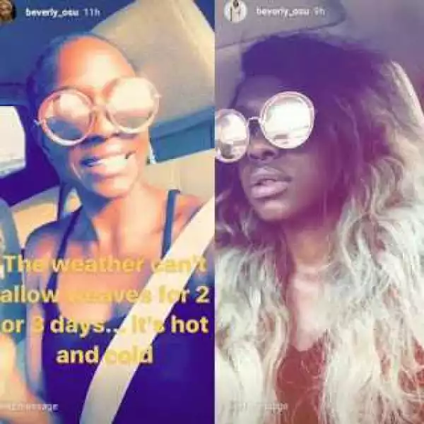 Actress Beverly Osu Dumps Short Hairdo For Huge Weave [Photos]